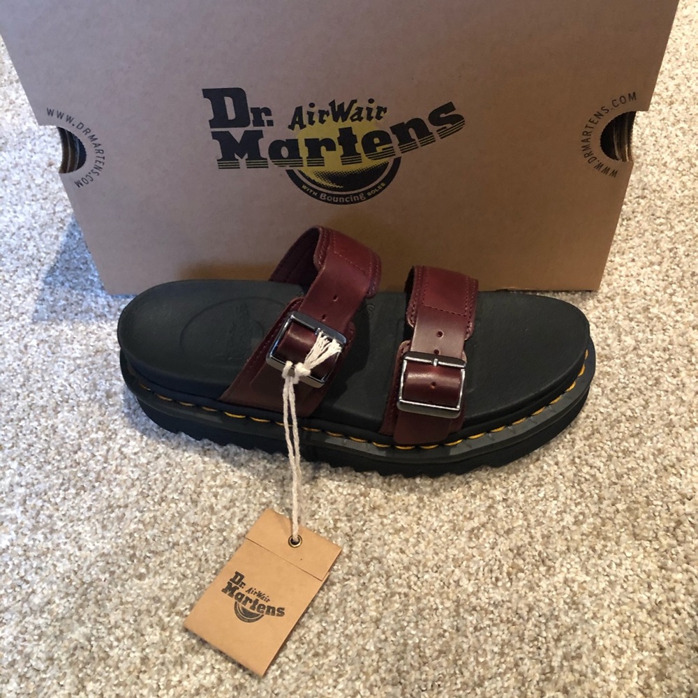 Doc martens Myles sandals slides charro NiB - Picture 4 of 11